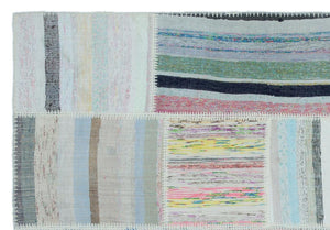 Apex Kilim Patchwork Unique Striped 25506 160 x 224 cm