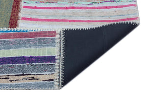 Apex Kilim Patchwork Unique Striped 25507 160 x 227 cm