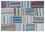 Apex Kilim Patchwork Unique Striped 25507 160 x 227 cm