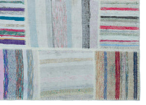 Apex Kilim Patchwork Unique Striped 25509 158 x 222 cm