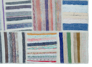 Apex Kilim Patchwork Unique Striped 25511 160 x 223 cm