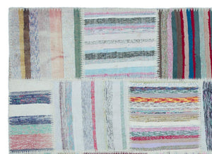 Apex Kilim Patchwork Unique Striped 25511 160 x 223 cm