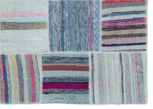 Apex Kilim Patchwork Unique Striped 25531 158 x 224 cm