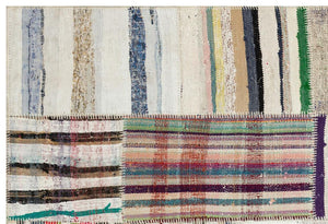 Apex Kilim Patchwork Unique Striped 36194 159 x 230 cm