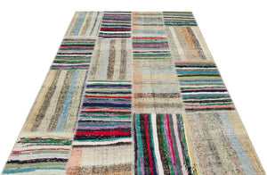 Apex Kilim Patchwork Unique Striped 36197 159 x 234 cm