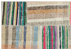 Apex Kilim Patchwork Unique Striped 36197 159 x 234 cm