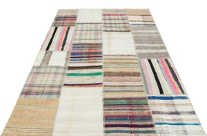 Apex Kilim Patchwork Unique Striped 36198 160 x 228 cm