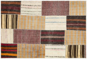 Apex Kilim Patchwork Unique Striped 36316 159 x 230 cm