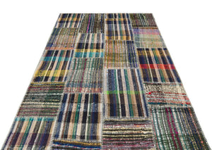 Apex Kilim Patchwork Unique Striped 36317 155 x 230 cm