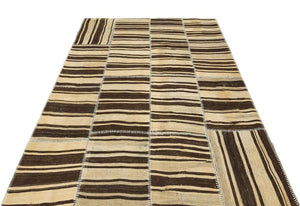 Apex Kilim Patchwork Unique Striped 36325 158 x 221 cm