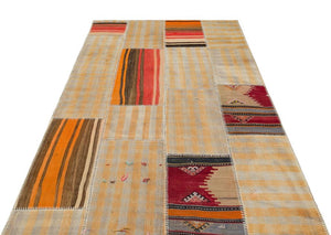 Apex Kilim Patchwork Unique Striped 36327 157 x 234 cm