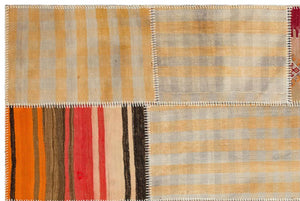 Apex Kilim Patchwork Unique Striped 36327 157 x 234 cm