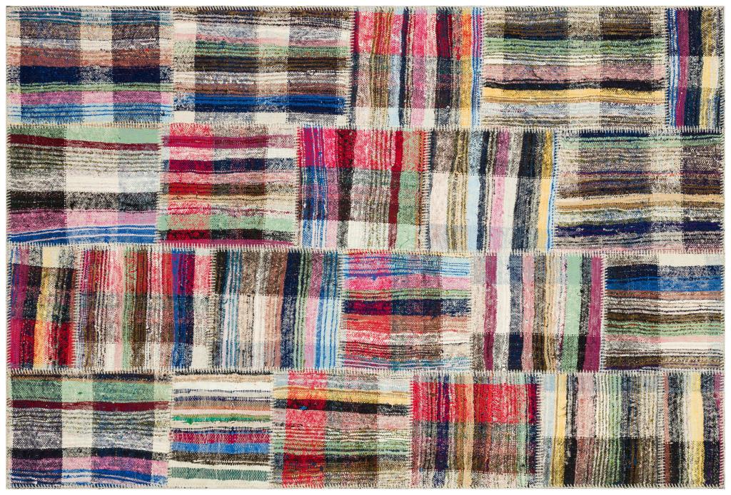 Apex Kilim Patchwork Unique Striped 36330 158 x 235 cm