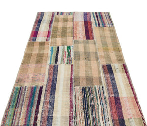 Apex Kilim Patchwork Unique Striped 36337 113 x 174 cm