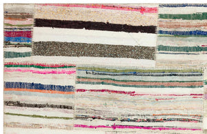 Apex Kilim Patchwork Unique Striped 36340 151 x 235 cm