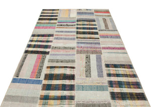 Apex Kilim Patchwork Unique Striped 36341 152 x 226 cm