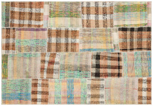 Apex Kilim Patchwork Unique Striped 36349 146 x 213 cm