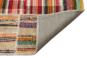 Apex Kilim Patchwork Unique Striped 36350 149 x 230 cm