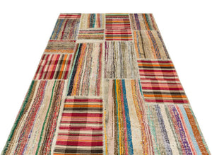 Apex Kilim Patchwork Unique Striped 36350 149 x 230 cm