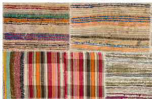 Apex Kilim Patchwork Unique Striped 36350 149 x 230 cm