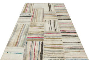 Apex Kilim Patchwork Unique Striped 36352 150 x 215 cm