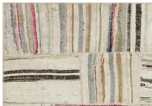 Apex Kilim Patchwork Unique Striped 36352 150 x 215 cm