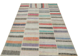 Apex Kilim Patchwork Unique Striped 36357 149 x 226 cm