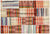 Apex Kilim Patchwork Unique Striped 36359 154 x 228 cm