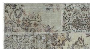 Apex patchwork carpet beige 25887 80 x 150 cm