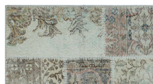 Apex patchwork carpet beige 25993 80 x 150 cm