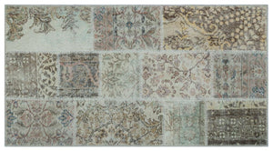 Apex patchwork carpet beige 25993 80 x 150 cm