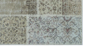 Apex patchwork carpet beige 26147 80 x 150 cm