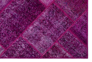 Apex Patchwork Carpet Fuchsia 26699 120 x 180 cm