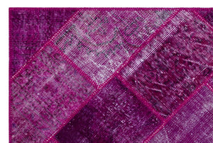 Apex Patchwork Carpet Fuchsia 26699 120 x 180 cm