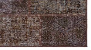 Apex patchwork carpet brown 26194 80 x 150 cm