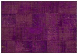 Apex patchwork carpet purple 21523 160 x 230 cm