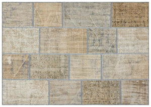 Apex Patchwork Unique Bej 35890 161 x 231 cm