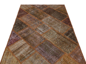 Apex patchwork unique brown 31110 120 x 180 cm