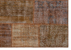 Apex patchwork unique brown 31268 160 x 230 cm