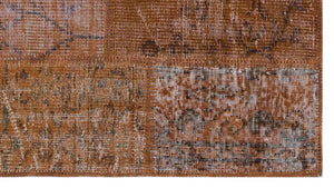 Apex patchwork unique brown 31395 80 x 150 cm