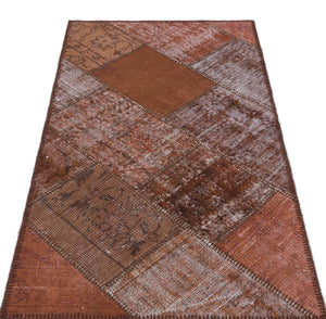 Apex patchwork unique brown 31398 80 x 150 cm