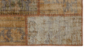 Apex patchwork unique brown 31399 80 x 150 cm