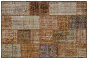 Apex Patchwork Unique Brown 33205 120 x 180 cm