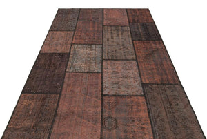 Apex Patchwork Unique Brown 35822 162 x 233 cm