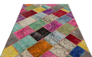 Apex Patchwork Unique Multi Naturel 20981 160 x 234 cm