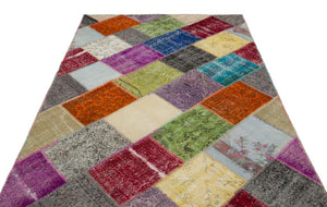 Apex Patchwork Unique Multi Naturel 20993 163 x 231 cm