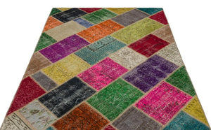 Apex Patchwork Unique Multi Naturel 21601 160 x 233 cm