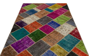 Apex Patchwork Unique Multi Naturel 21640 160 x 233 cm