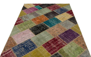 Apex Patchwork Unique Multi Naturel 21643 160 x 233 cm