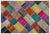 Apex Patchwork Unique Multi Naturel 21664 160 x 233 cm